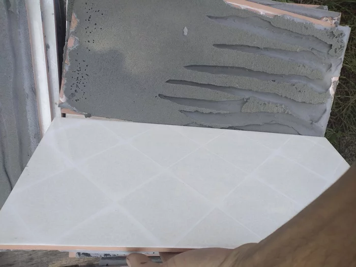 How tiles didn’t want to be friends with chipboard - Longpost, Tile, Building, My