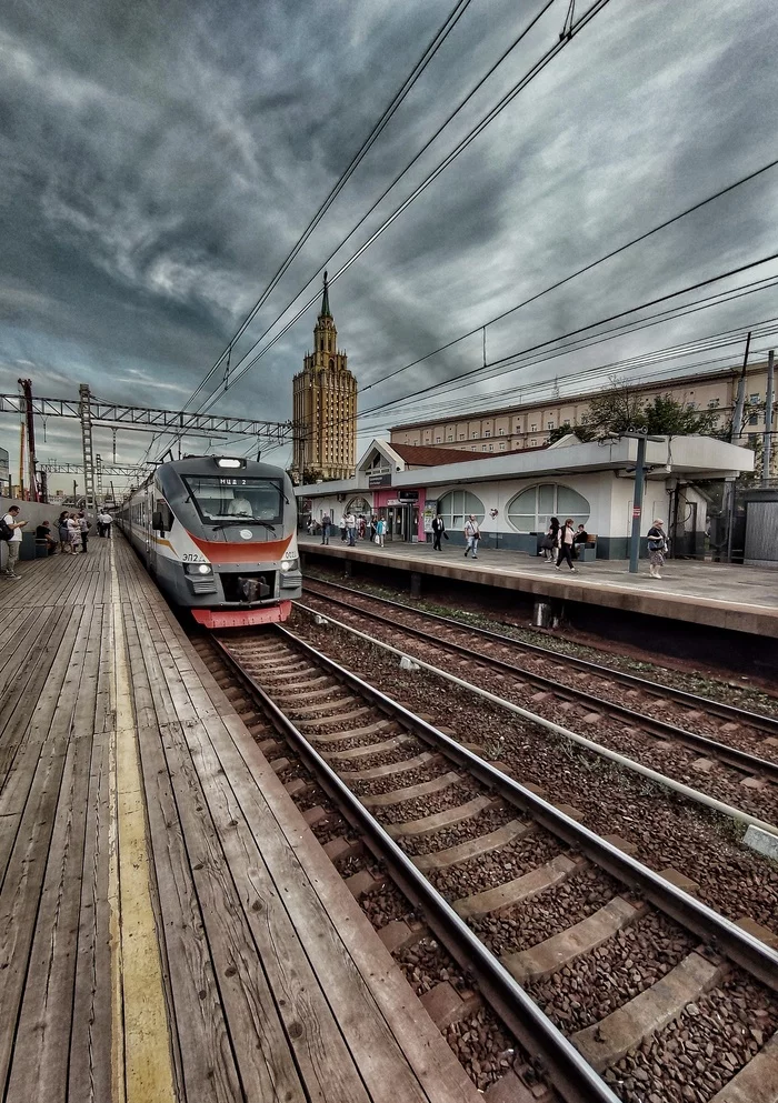 MCD 2. Kalanchevskaya - My, The photo, HDR, A train, Moscow, WDC