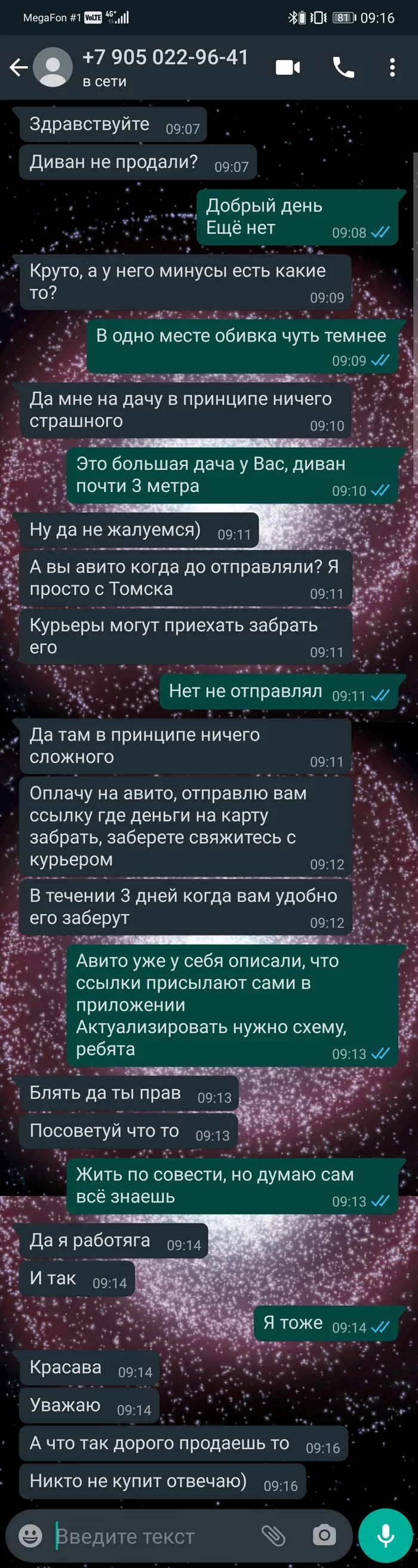 Вот и я познакомился с работягой - Скриншот, Переписка, Негатив, Длиннопост, Мошенничество, Интернет-Мошенники, Авито, Моё