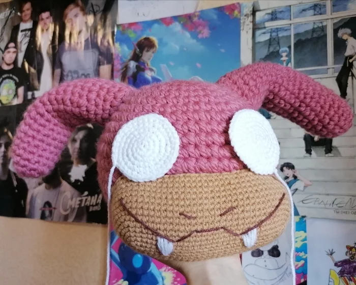 Slowpoke - My, With your own hands, Amigurumi, Slopok, Pokemon, Toys, Needlework without process