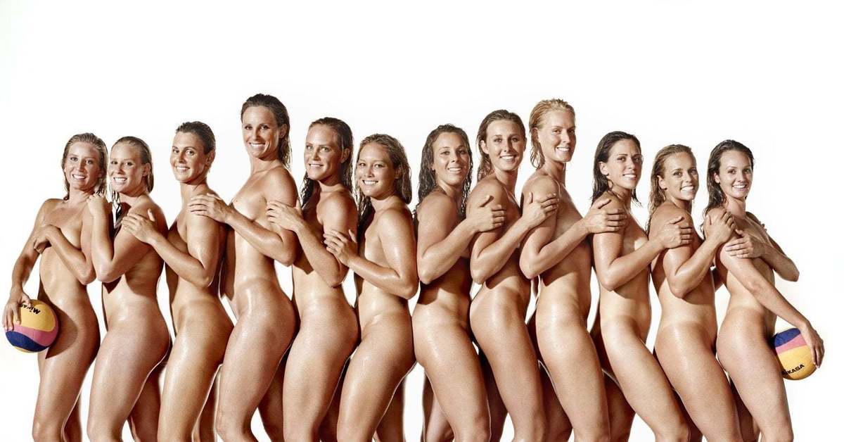 Nude Womens Volleyball