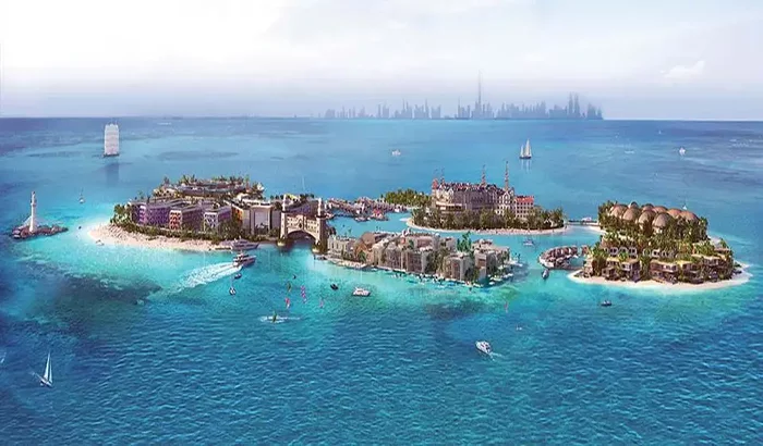 Dubai is building a miniature Europe on six islands for $5 billion - Dubai, Architecture, Project, Island, The photo, Interesting, Longpost