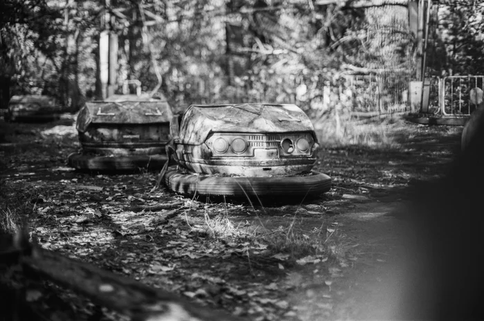 Dead city (part 2) - My, camera roll, Pripyat, Exclusion Zone, Black and white photo, Chernobyl, The film did not die, Longpost