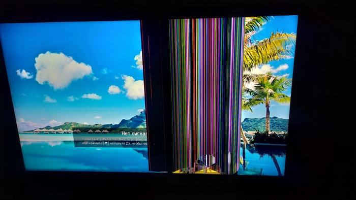 Доброго времени. Помогите советом,ребёнок кинул пульт в телек lg 70 дюймов. Есть смысл менять матрицу ,или проще купить новый?