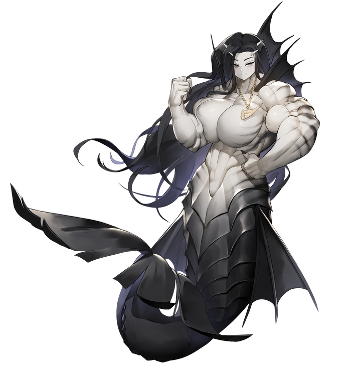 Крепкая русалка