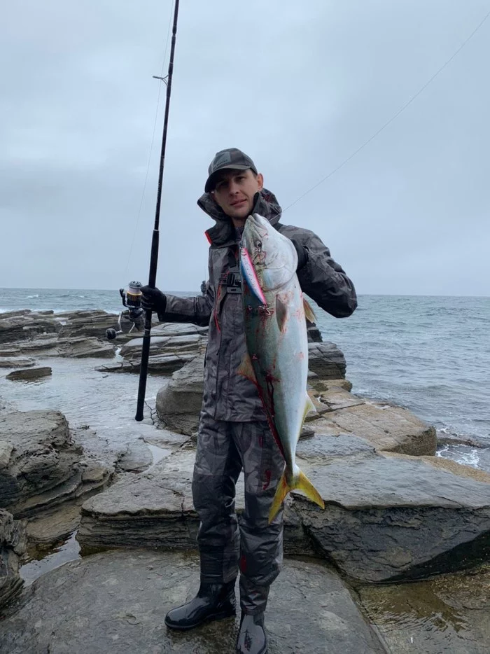 On the shore of the Sea of ??Japan - My, Lakedra, Vladivostok, Primorsky Krai, Japanese Sea, Fishing