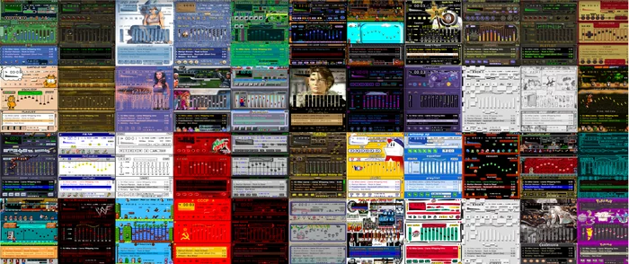 Музей скинов Winamp - Winamp, Молния, Source