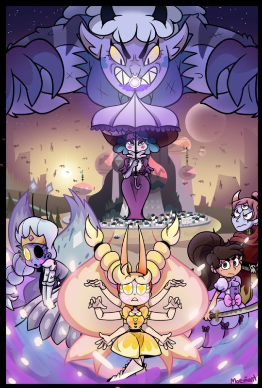    . #117 Star vs Forces of Evil, , , -, Star Butterfly, Marco Diaz, Eclipsa Butterfly, Moon Butterfly