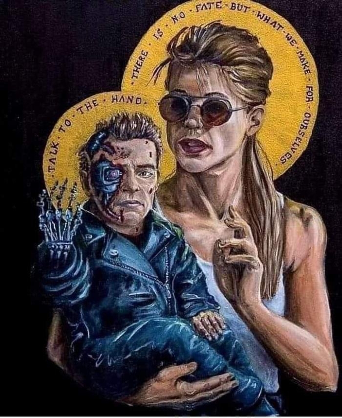 Repent for it's coming... - Art, Terminator 2: Judgment Day, Icon, Humor
