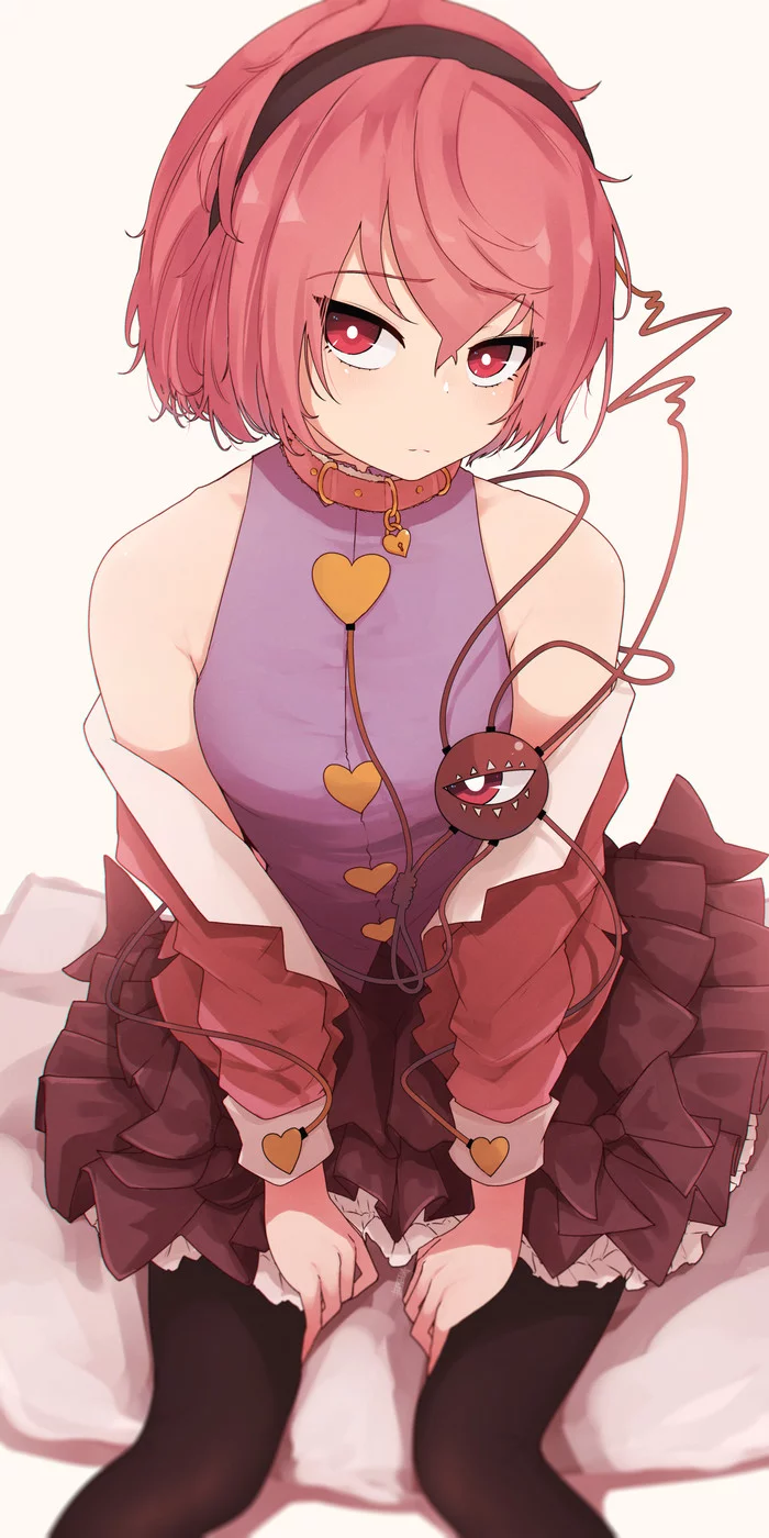 Satori - Anime, Anime art, Touhou, Komeiji satori, Senzaicha kasukadoki