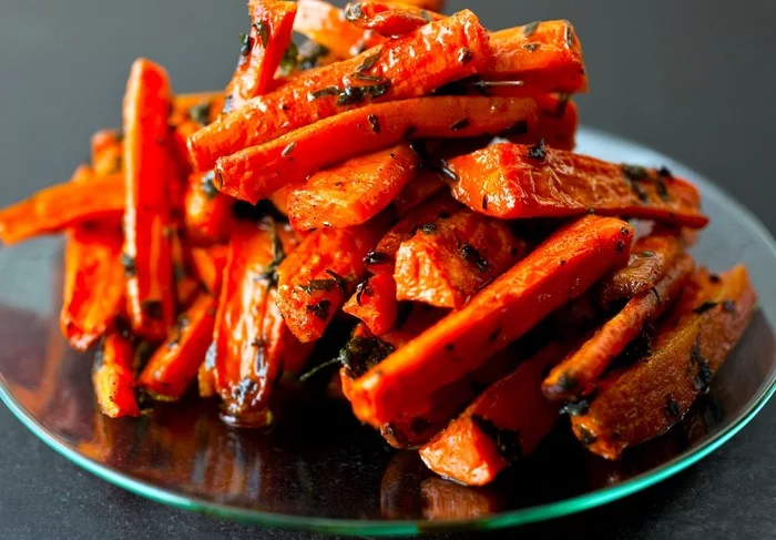 Bake carrots as a side dish. We prepare a restaurant dish for pennies - Recipe, Cooking, Carrot, Yummy, Food