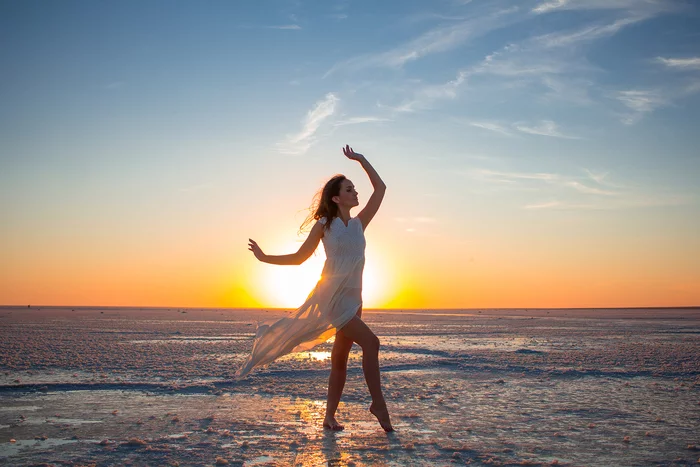 The beauty of Elton - My, Elton, The photo, Girls, Landscape, Longpost