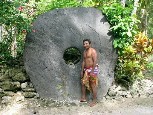 Stone money from the island of Yap - the largest coins in the world - My, Money, Coin, The most, Micronesia, A rock, Longpost