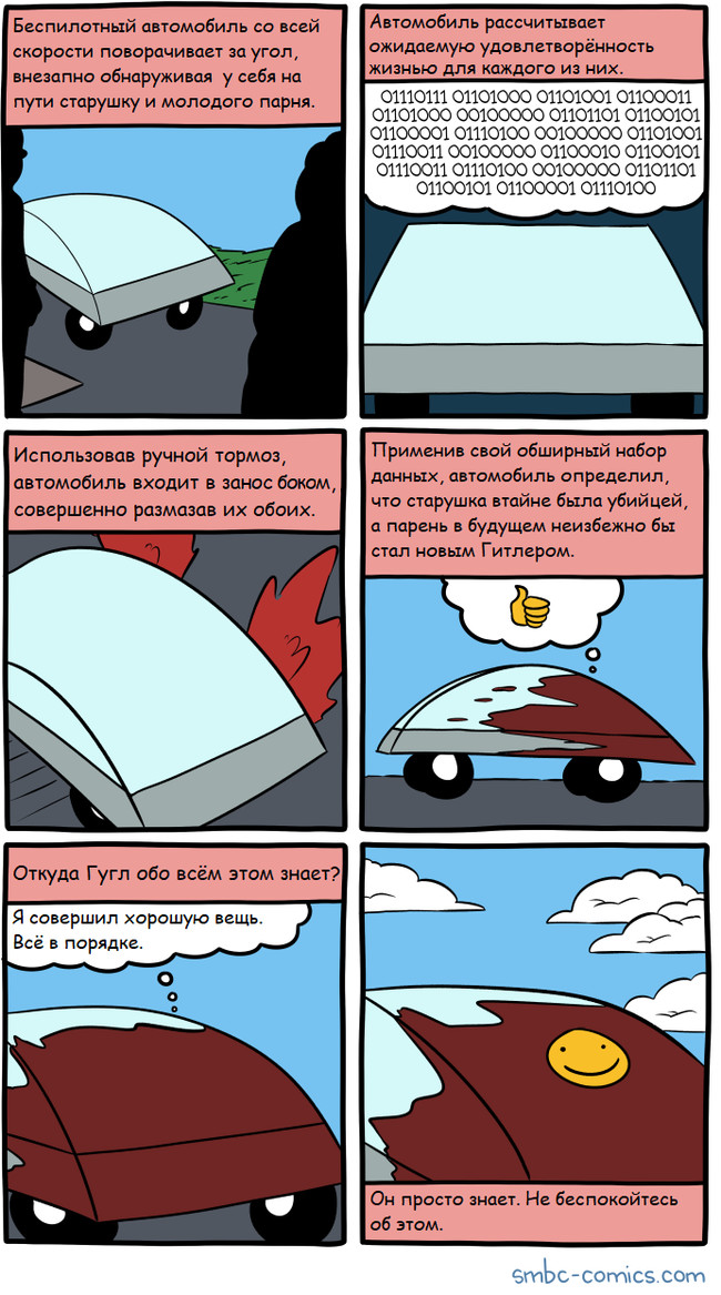 Кожаные ублюдки - Smbc, Комиксы, Длиннопост