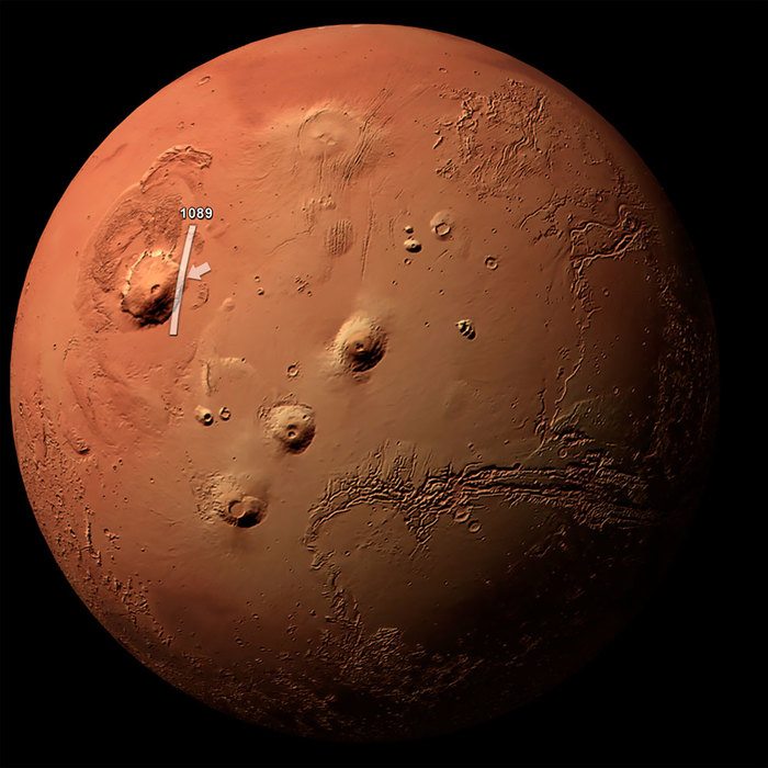 Как выглядит самый крупный вулкан Солнечной системы Астрономия, Марс, Крупный, Вулкан, Солнечная система, Интересное, Длиннопост, Внеземные вулканы, Вулкан Олимп (планета Марс)