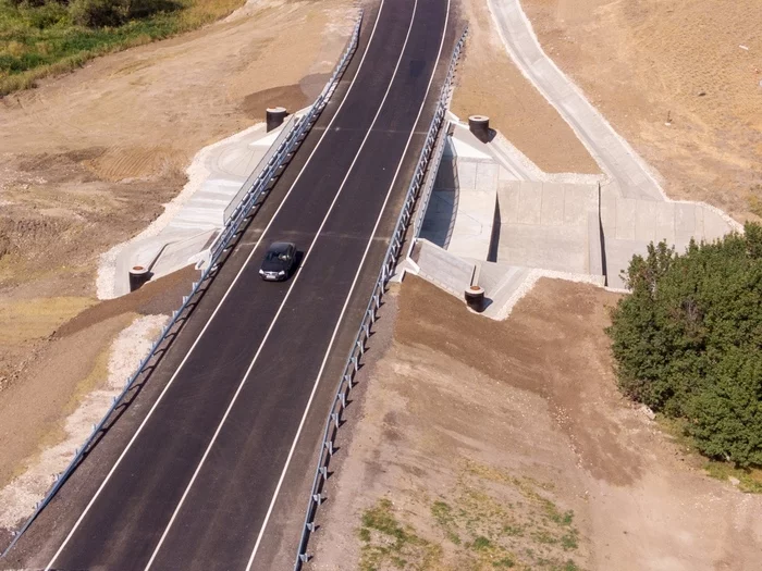 The filtering bridge was repaired in the Volgograd region - Bridge, Repair, Volgograd, Volgograd region, Road, Russian roads