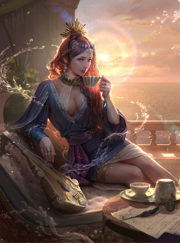Art by Fish man (Yu Ing)