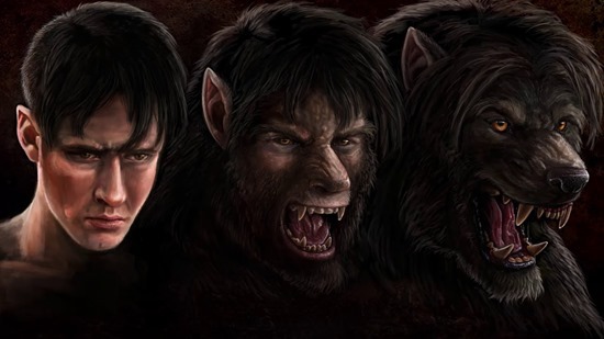 How werewolves live among people - My, Werewolves, Animals, Fantasy, Myths