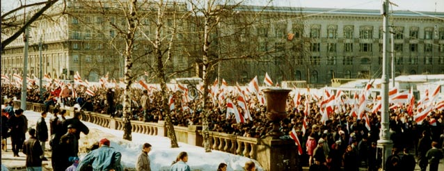 Minsk spring, 1996 - Minsk, Republic of Belarus, 1996, Protest, Story, Longpost, Politics