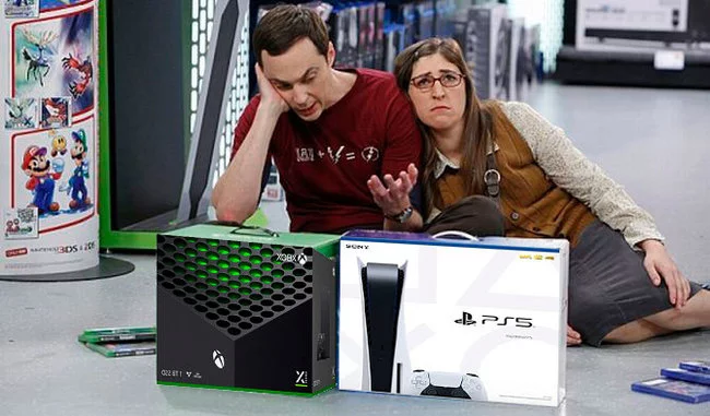 Геймеры после презентаций Playstation 5 и Xbox - Xbox, Xbox Series X, Playstation 5, Sony, Теория большого взрыва, Шелдон Купер