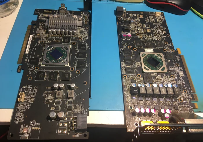 Two simple repairs for the RX 470 and RX 480 - My, Repair of equipment, Hobby, Longpost, Video card