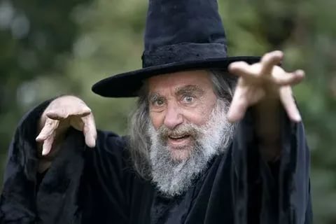 A New Zealand resident who became the city's official wizard is looking for a successor. - Wizards, Successor, New Zealand