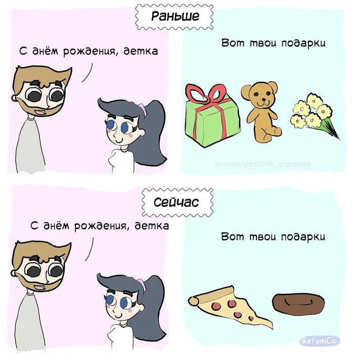 Present - Comics, Relationship, Presents, Refamco