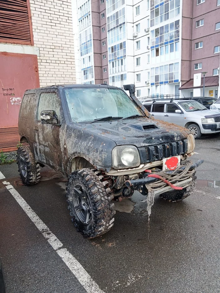 Танчики грязи не боятся - Моё, Suzuki jimny, Offroad, Городской, Авто, Длиннопост