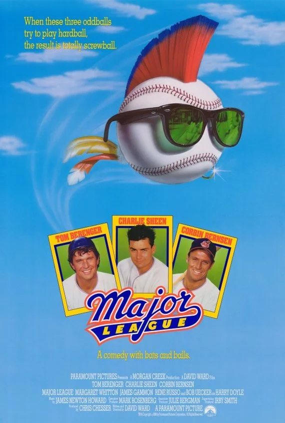 Major League, 1989 - My, Movies, Comedy, Sport, Baseball, Bit, Charlie Sheen, Wesley snipes, Blade, Spoiler, Longpost, Actors and actresses