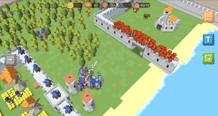 Romance of RTS development Part 2 (New graphics) - Computer games, Longpost, Video, Game art, Gamedev, RTS, Unity3d, Unity, Android, My