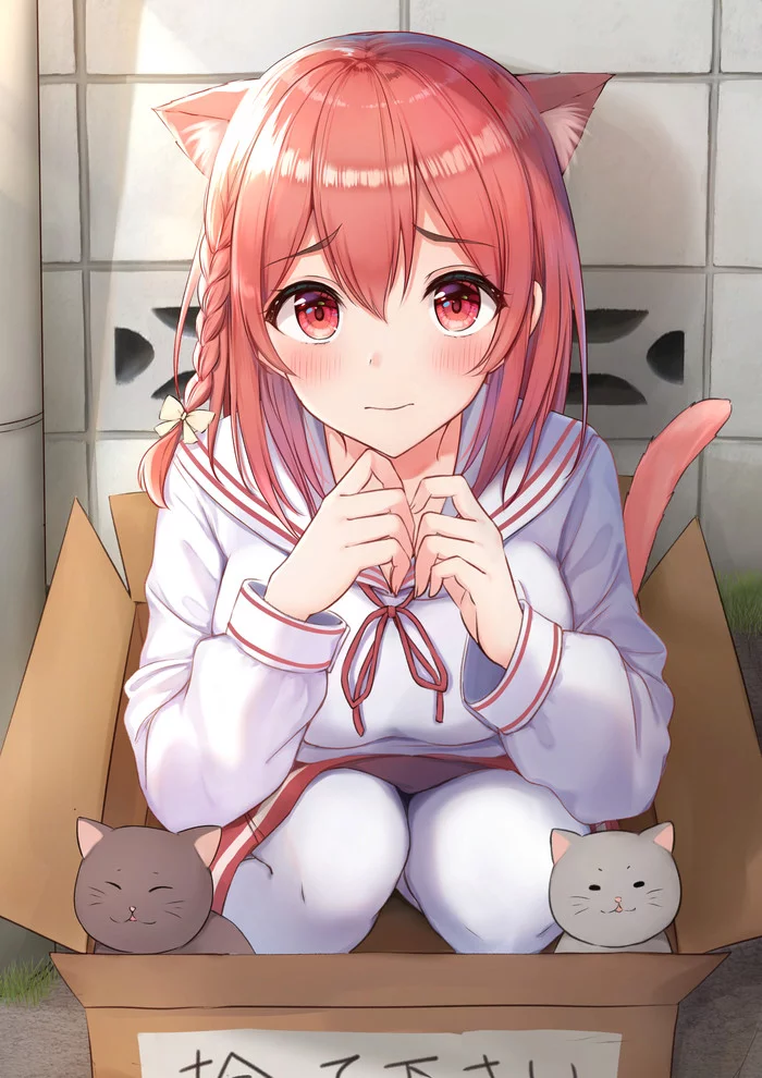 Kitty - Kanojo okarishimasu, Anime art, Anime, Neko, Animal ears, Sakurasawa Sumi