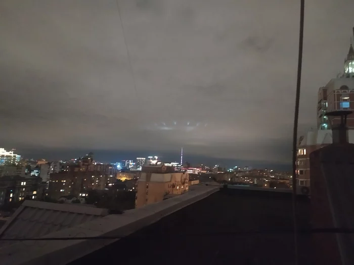 Unexpected UFO effect over Ostankino - My, The photo, Illusion