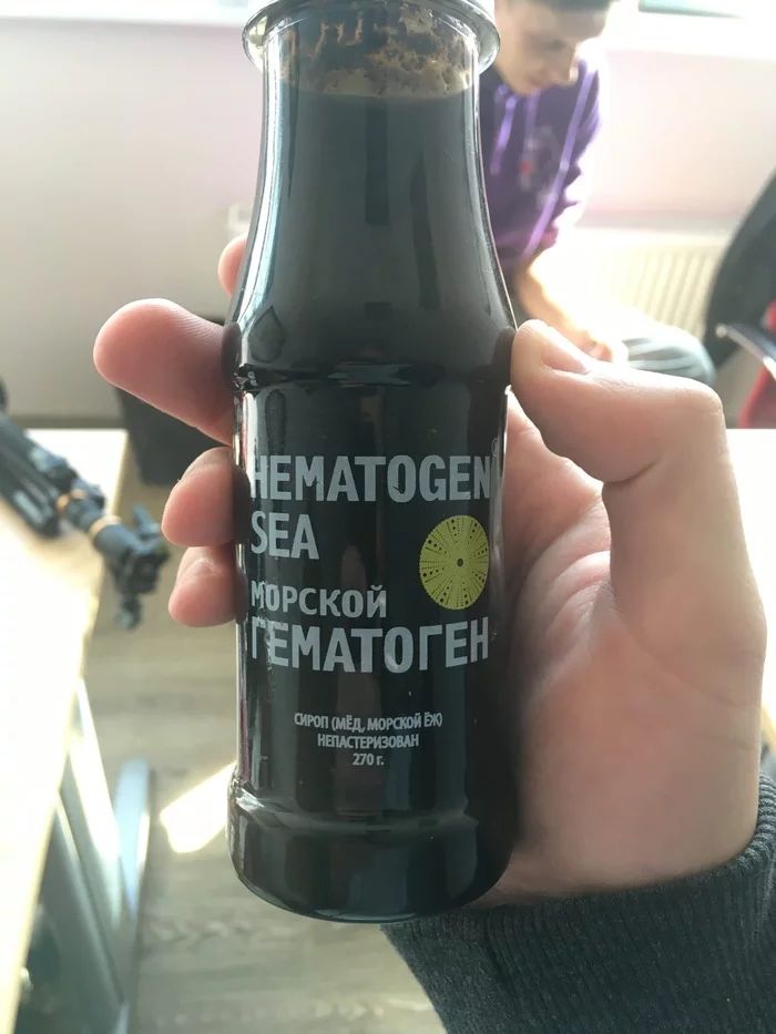 What do you even know about strange drinks? - My, Fancy food, Hematogen, Longpost, Honey, Sea urchin, Seafood, Primorsky Krai, Vladivostok