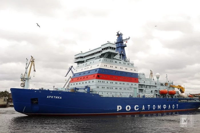 The world's most powerful icebreaker will try its hand - Arctic, Icebreaker, Nuclear power, Technologies, Technologies, Russia, Russia, Video, Video, Longpost, Longpost, Nuclear icebreaker, Nuclear icebreaker