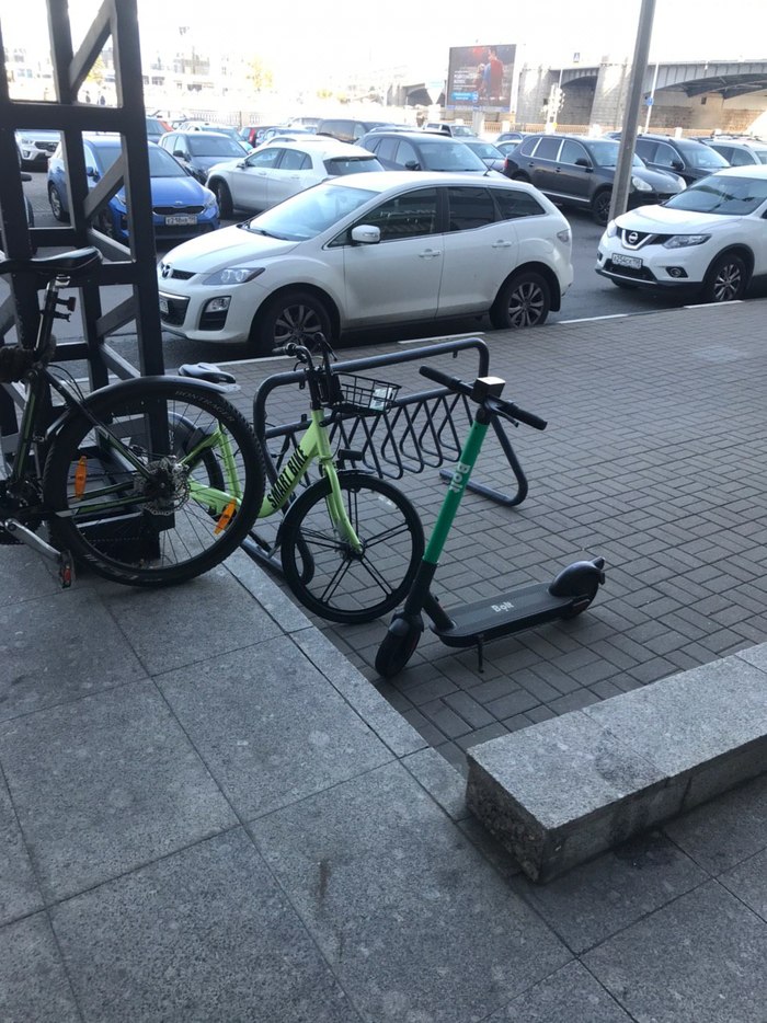 Individual parking - Bicycle parking, Saint Petersburg, Uniqueness, Longpost