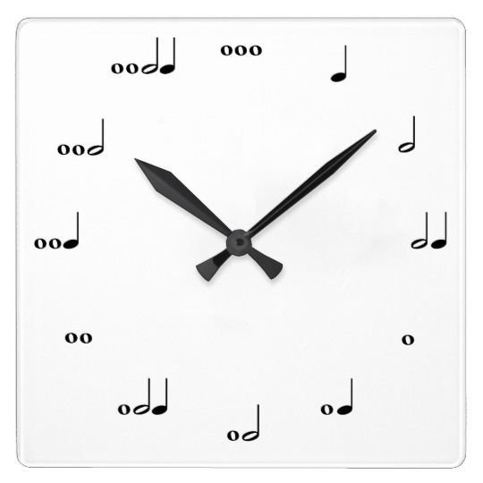 Time for music - Clock, Notes, Idea, Time