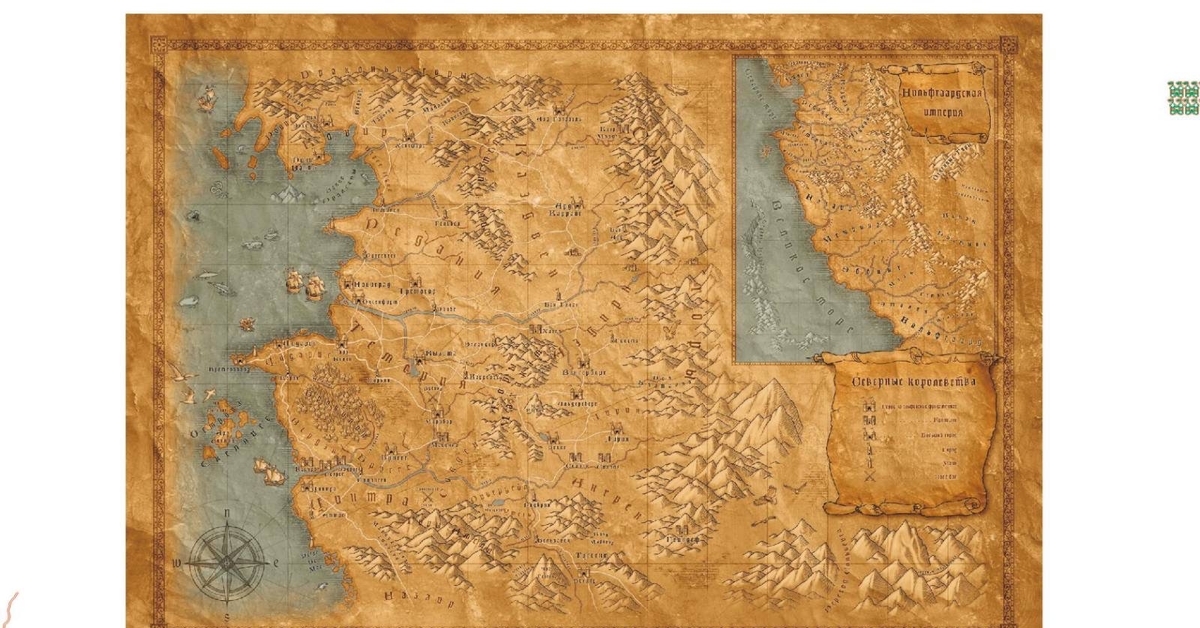 Карта ведьмака 1