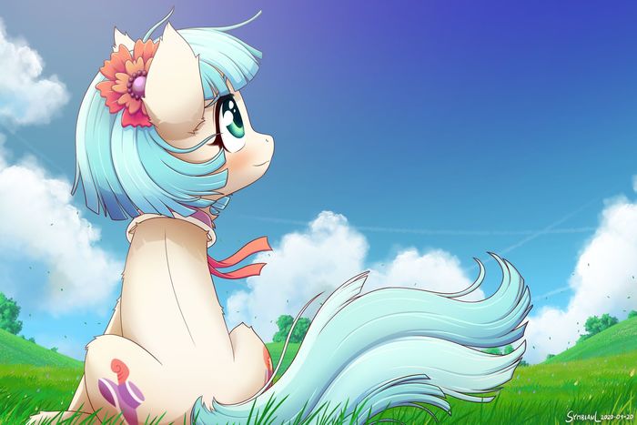 Коко - My Little Pony, PonyArt, Coco Pommel, Symbianl