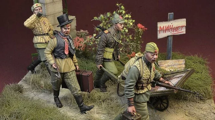The Polish company released figurines of Soviet soldiers in the form of marauders and drunkards - My, Poland, The Second World War, Russophobia, Modeling, the USSR, Russia