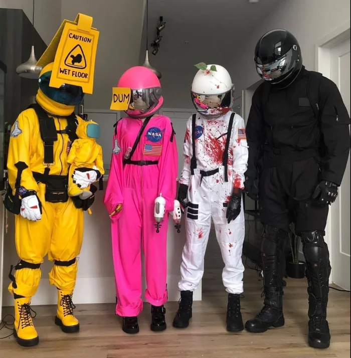 Halloween people have gone wild - Costume, Halloween, Spacesuit, Blood, NASA