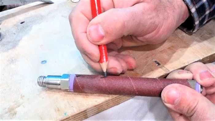 Do-it-yourself sanding sleeve for sanding drums - Master Class, With your own hands, Video, Longpost, Workshop, Life hack, Cunning, Carpenter, Needlework with process