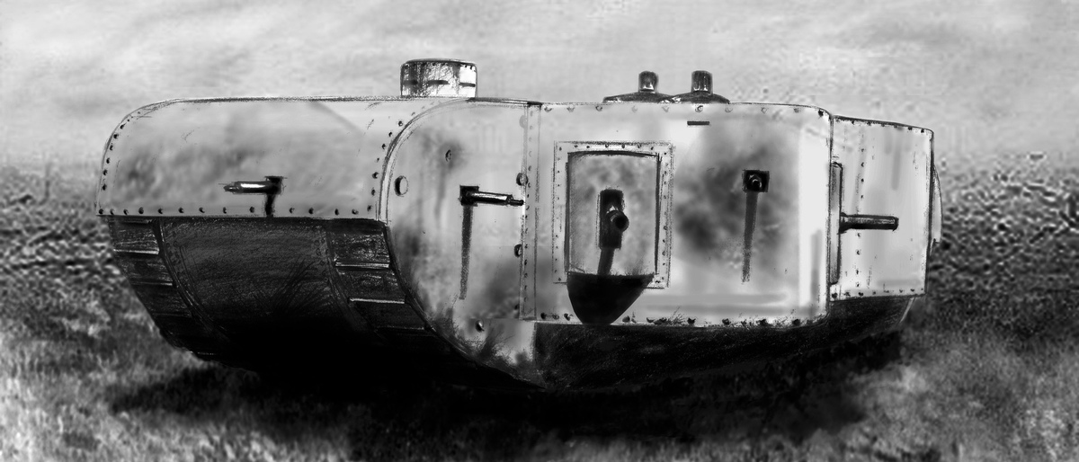 Первые танки германии. Танк kolossal Wagen. Танк 1 мировой войны немецкий Ваген. Сверхтяжелый танк 1 мировой войны. K-Wagen танк.