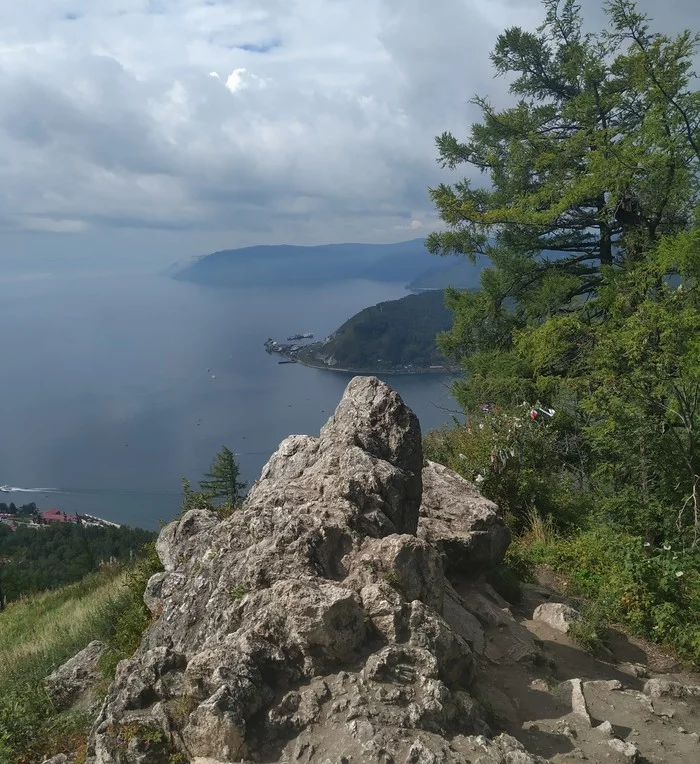 CHERSKY STONE (Baikal) - My, Baikal, Irkutsk, Listvyanka, Lake, sights, A rock