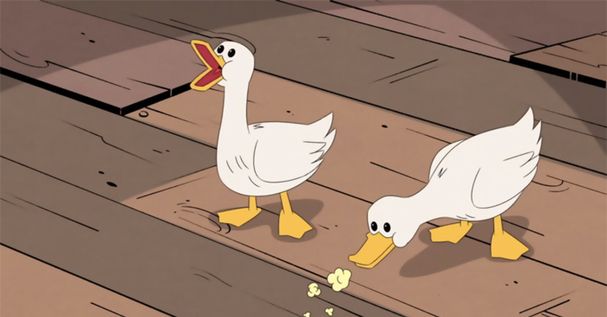 The most sudden silent scene in the new DuckTales - 
