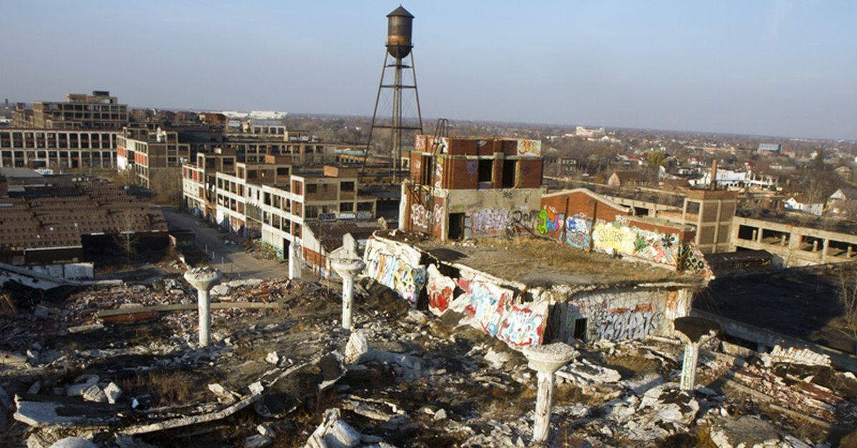 Детройт Город Фото 2025