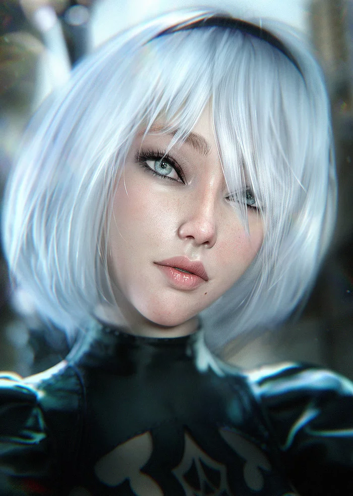 YoRHa No.2 Type B - Art, Games, Girls, NIER Automata, Yorha unit No 2 type B, Sevenbees