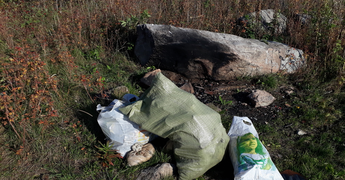 Вывоз мусора, остров Маленький, Екатеринбург | Пикабу