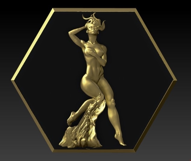 Erotica in 3D modeling - NSFW, My, Erotic, Breast, Sculpture, Girls, 3D печать, 3D modeling, Boobs, Booty, Sex, Sexuality, Porn, Longpost