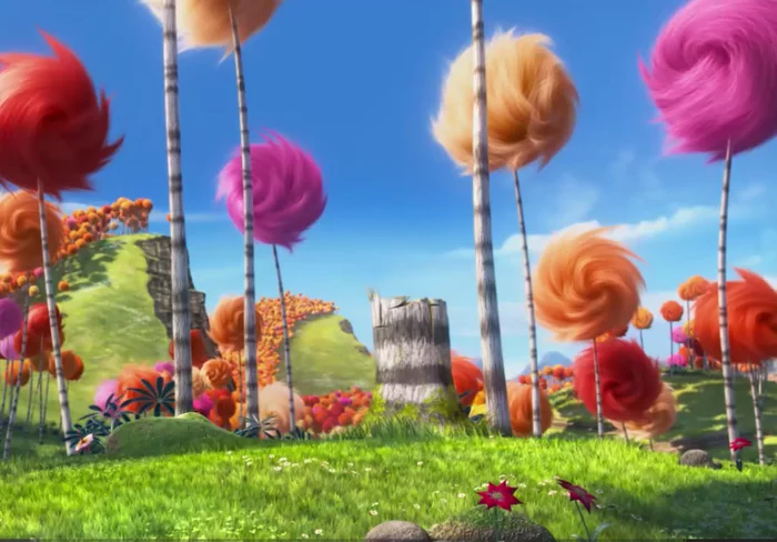 She exists! - Cartoons, Flowers, Floriculture, Lorax, Longpost, Plants, Gravilate