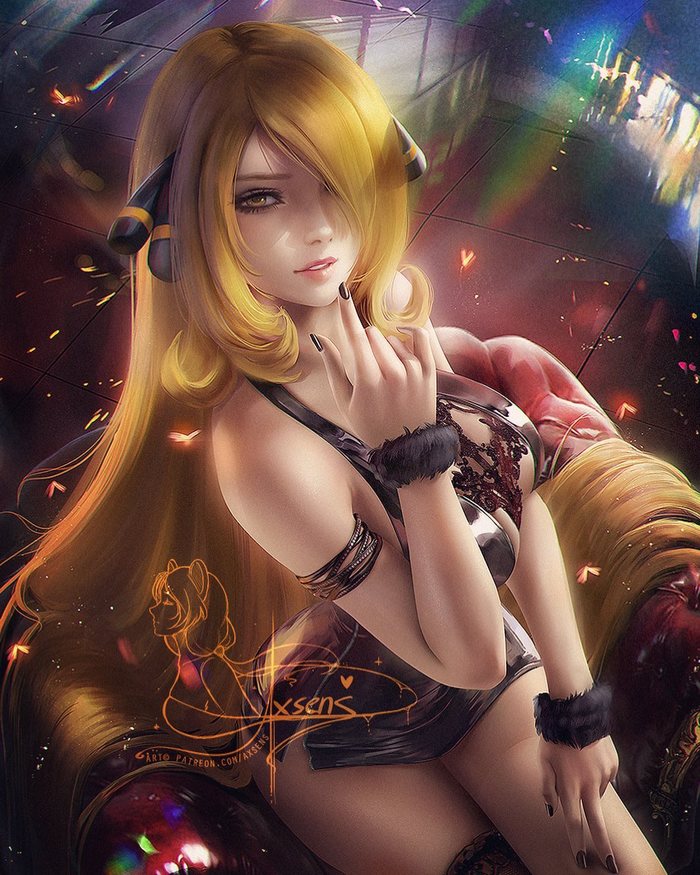 Juicy Cynthia. Art by Axsens